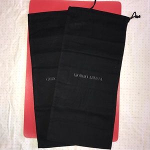 Pair of Giorgio Armani Dust Bags (shoes)